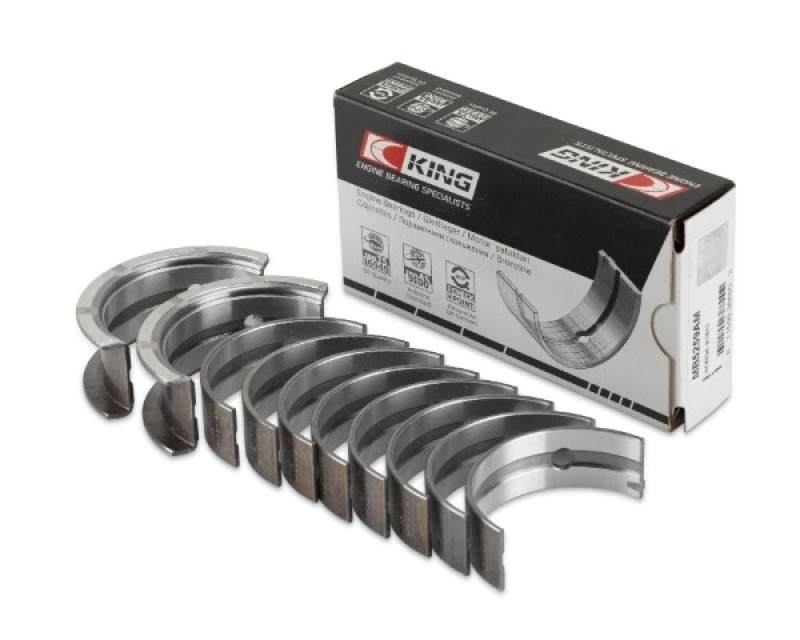 Jeep 148 Main Bearing Set - King Engine Bearings - Size +0.75mm - `03-`09 Jeep 148 Main Bearing Set - King Engine Bearings - Size +0.75mm - `03-`09